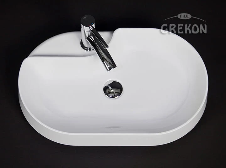 Umywalka ceramiczna ROUND-600C