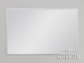 Lustro w ramie aluminiowej srebrnej