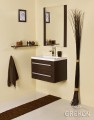 Meble do łazienki w kolorze wenge mat