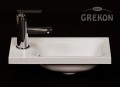 Umywalka dolomitowa GINA 400