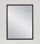 Lustro ALUC-60/80 w czarnej ramie aluminiowej