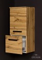 Regał łazienkowy dąb naturalny 40x89cm FOKUS LOFT