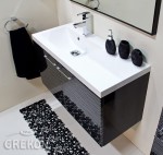 Szafka pod umywalkę KF-240/2, umywalka Clever-900L