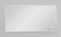Prostokątne lustro łazienkowe srebrne